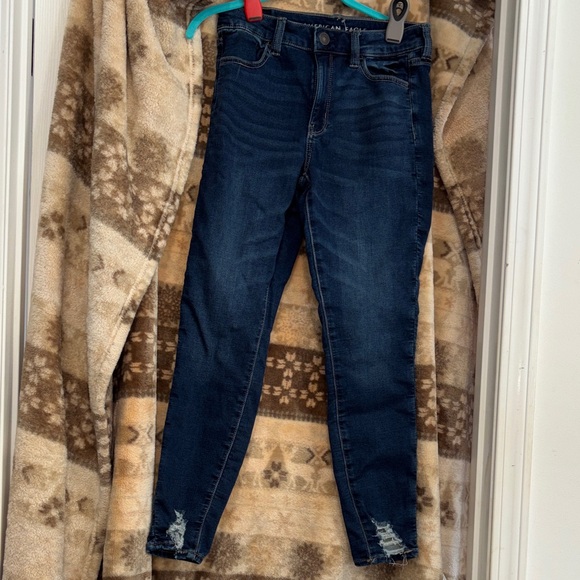 American Eagle Outfitters Denim - American Eagle Outfitters Dark Blue Skinny Jeans